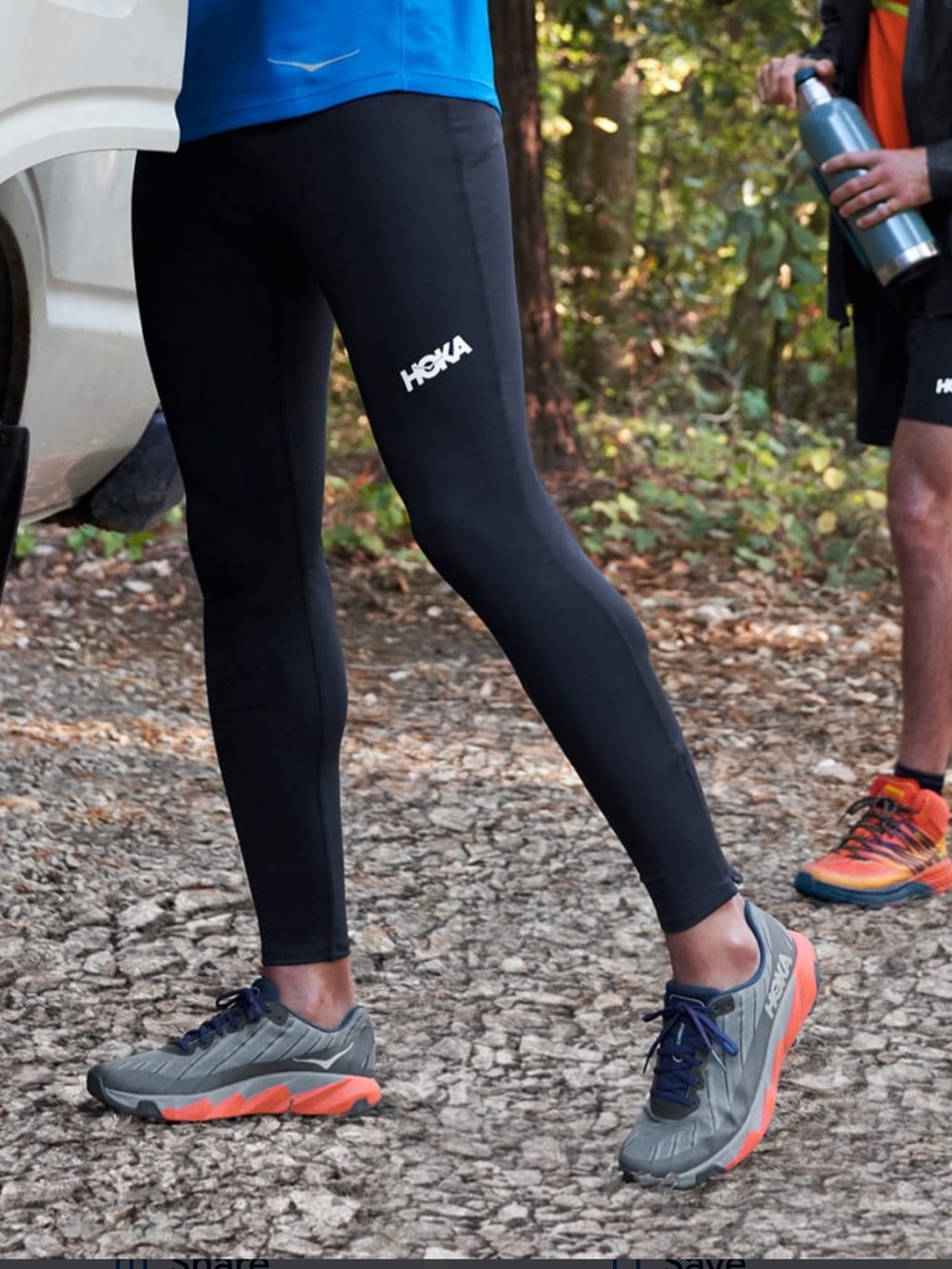 Hoka One One Men's Black Performance Jogger Tights size XL Running Tights